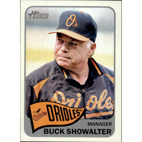 2014 Topps Heritage #323 Buck Showalter MG MLB Baseball Trading Card