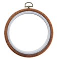 thumbnail image 1 of KLKCMS Embroidery Hoop Embroidery Hoop Frame for Needlework Sewing Embroidery 14cm, 1 of 9