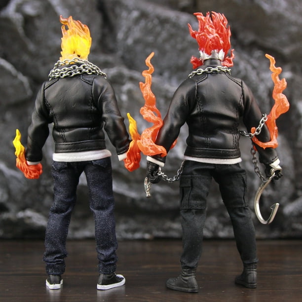 Marvel Ghost Rider Robbie Reyes Fur Coat 6” Action Figure SHIELD