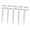 Straight 10pcs, variant on figatia Climbing Plant Stakes, Tools Reusable, Decorative Garden Trellis, Plant Support Towers for Park Fruits,Indoor Vegetables,Yard Straight 10pcs
