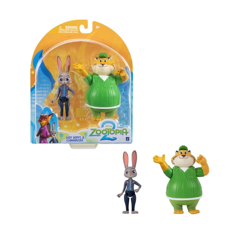 Disney's Zootopia 2 Two Pack - 3 inch Two Figure Pack of Judy