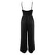 thumbnail image 5 of Mono sin mangas y con pernera ancha para mujer: traje pantalón informal para el día a día y actividades al aire libre en verano/otoño, 5 of 5