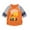 Orange (Excavator), variant on Esaierr Baby Boys Summer Car Pattern T-Shirt Toddler Seven-Minute Sleeve Tops Kids Cotton Cartoon Tees for 2-8 Years