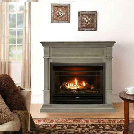 Duluth Forge Dual Fuel Ventless Gas Fireplace 26 000 Btu Remote