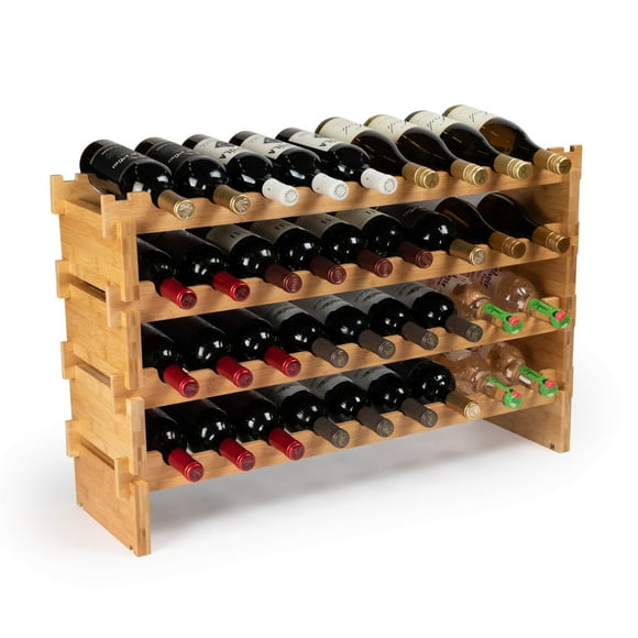 Bamboo Wine Rack