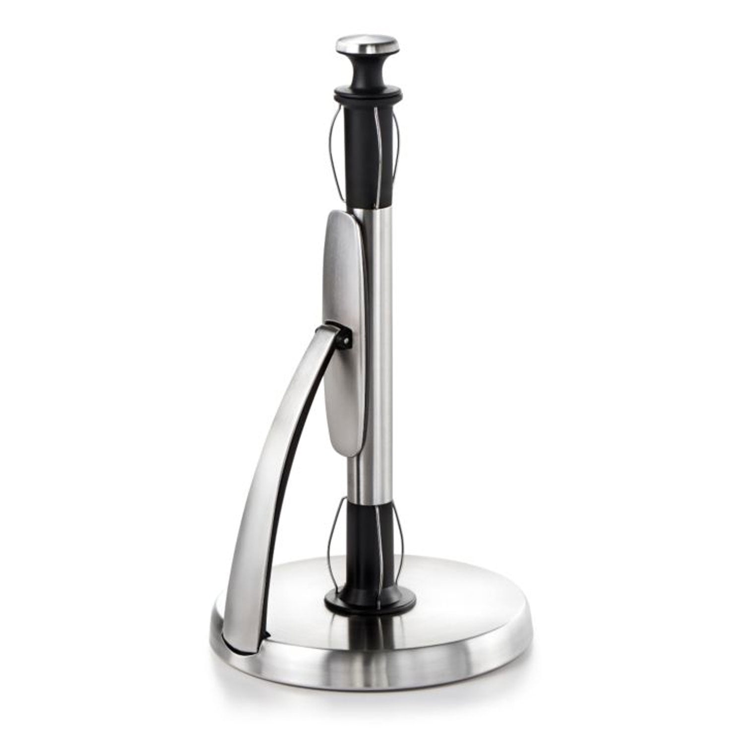 OXO Good Grips SimplyTear Standing Kitchen Paper Towel Holder Brushed Walmart
