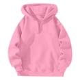 thumbnail image 3 of Women's Zip Up Hoodie Casual Bow Print Sweatshirt Comfortable Pullover For Daily Wear With Jeans In Spring Fall Winter, 3 of 3