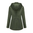 thumbnail image 4 of qucoqpe Raincoat Women Lightweight Waterproof Rain Jackets Packable Outdoor Hooded Windbreaker, 4 of 4