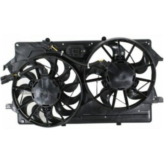 For Ford Focus 2003 2004 Engine Cooling Fan | w/ Air Conditioning | w/ DOHC | FO3115153 | 3S4Z8C607A