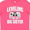 thumbnail image 4 of Inktastic Leveling Up to Big Sister Youth T-Shirt, 4 of 5