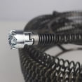 thumbnail image 2 of MYG 7pcs Pipeline Dredge Device Spring Drill Machine Drain Cleaner Cutter Connector, 2 of 9