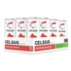 CELSIUS - Sweetened with Stevia - Watermelon Berry Carbonated Fitness Drink, ZERO Sugar, 12oz. Slim Can, 12 Pack