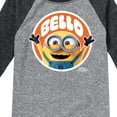 thumbnail image 3 of Despicable Me Minions - Bello - Toddler & Youth Raglan Graphic T-Shirt, 3 of 5