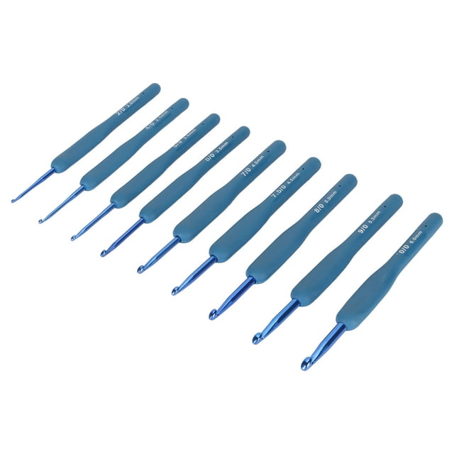 Crochet Hooks Set, Ergonomic Crochet Hooks Multifunctional Aluminum For Home