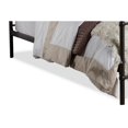 thumbnail image 4 of Baxton Studio Wendy Vintage Industrial Black Finished Metal Queen Size Platform Bed, 4 of 4