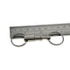 thumbnail image 2 of Termina llaveros para hombres Hombres Turismo al aire libre Snap Snap Soporte de bloqueo rápido Pull-APART Steel-Apart Cinturones plateados Llaveros 12 paquetes Inevent HA011203-00, 2 of 7