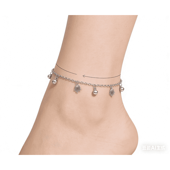 Anklets for Women Waterproof, Bling Heart Tourmaline Birthstone Ankle Bracelets Gold Plated Stainless Steel Layered Beaded Foot Chain Summer Jewelry for Birthday Valentines Day with Gift Box