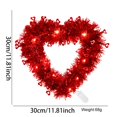 thumbnail image 2 of CUITING LED Light Heart Garland Valentine‘s/Wedding Romance Door for Fall Outdoor, 2 of 4