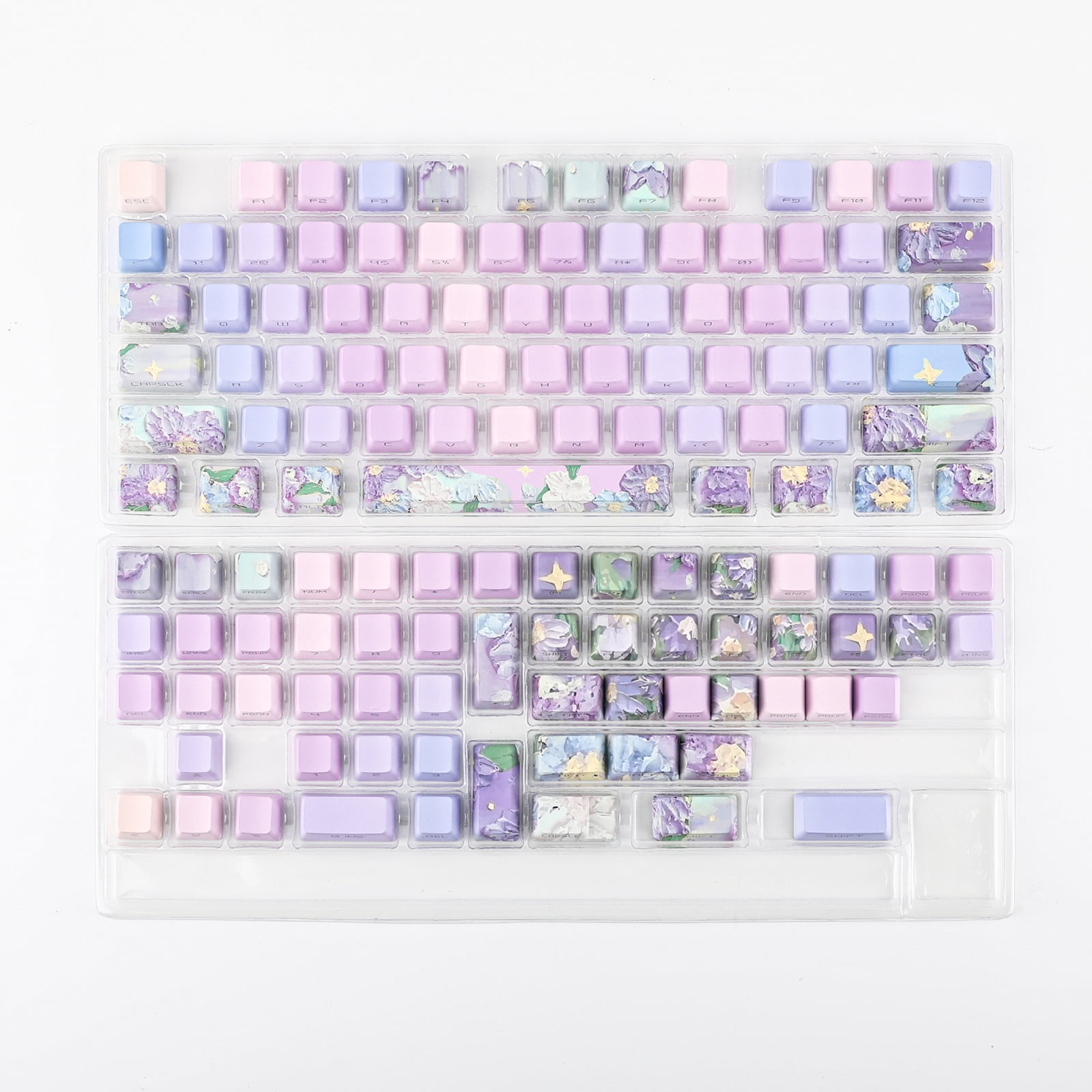 Keycaps Set 133 Keys Profile PBT Full Keycaps Set for Mechanical Gaming Keyboard