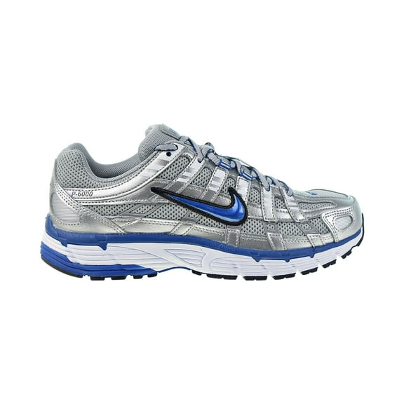 Nike P-6000 Women's Shoes Metallic Silver-Racer Blue-White-Black bv1021-001