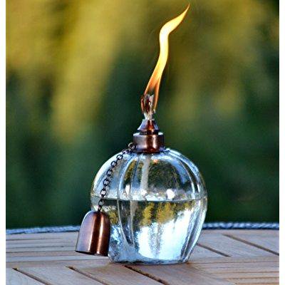 h potter patio garden table top deck torch