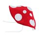 thumbnail image 5 of Gorro de seta cómico con cuerda, gorro de fiesta cálido para carnaval, vacaciones, pub y Navidad Rojo, 5 of 9