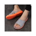 thumbnail image 5 of UKAP Men's Slip On Sport Slide Sandals Flip Flop Shower Shoes Slippers House Pool Gym, 5 of 5