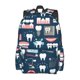 thumbnail image 2 of Disketp Dental Mochila Escolar de Gran Capacidad y Peso Ligero, Mochila de Viaje Ideal para Escuela, Trabajo y Uso Diario, Cómoda y con Estilo, 2 of 8