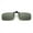 Blacksh green, variant on Sunglsses Clip, Polarized Lens Sunglasses Clip, Clip-on Sunglasses Flip Up, Fashion for Men and Women (1pcs, Yellow Green)