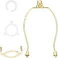 thumbnail image 2 of SHISUYAN 1 Set Lamp Harp 6 Inch Heavy Duty Lamp Shade Bracket Lampshade Adapter, 2 of 8