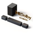 thumbnail image 3 of General 5.1 SoundBar Atmos Compatible, Smart TV Sound Bar with Wireless Subwoofer, 3D Surround Sound System for TV, Surround And Bass Adjustable Home Theater, 3 of 11