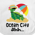 thumbnail image 4 of Inktastic Ocean City Maryland Boys or Girls Baby Bib, 4 of 4