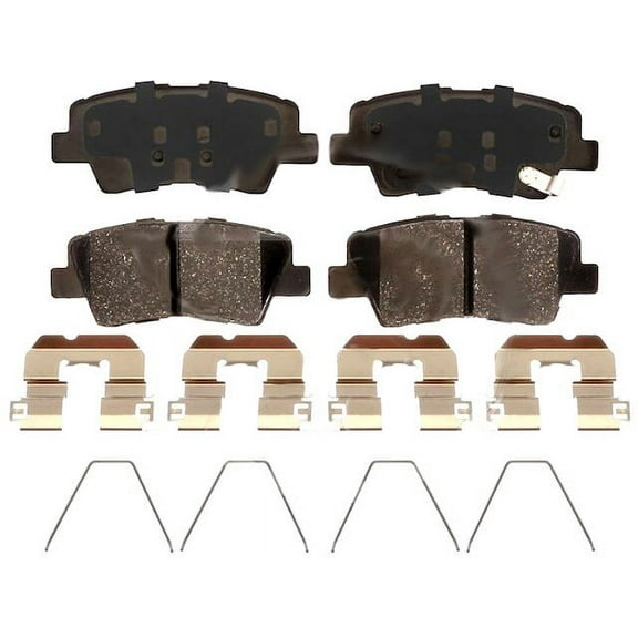 Rear Brake Pad Set - Compatible with 2017 - 2020 Kia Sportage Naturally Aspirated 2018 2019