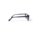 thumbnail image 4 of Walmart Women's Kollie Square Prescription Eyeglasses with Case, Purple, 4 of 6