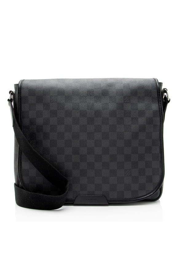 Pre-Owned Louis Vuitton Damier Graphite Daniel MM Messenger
