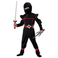 thumbnail image 2 of Toddler Stealth Ninja Costume Large (4-6), 2 of 3