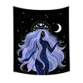 thumbnail image 1 of Tapiz de pared Moon Goddess de fibra, 150 x 130 cm, microtela, 1 of 2