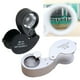 thumbnail image 1 of Fiudx Lupa de Bolsillo para Joyería 40X, con Luz Led, Lente de 25 Mm, Alta Claridad, Diseño Compacto, Aleación de Aluminio Ligera, Ideal para Oficina, Hogar y Escuela, Fácil Reemplazo de Batería, Pes, 1 of 1
