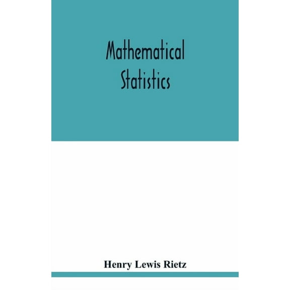 Mathematical statistics, (Paperback)