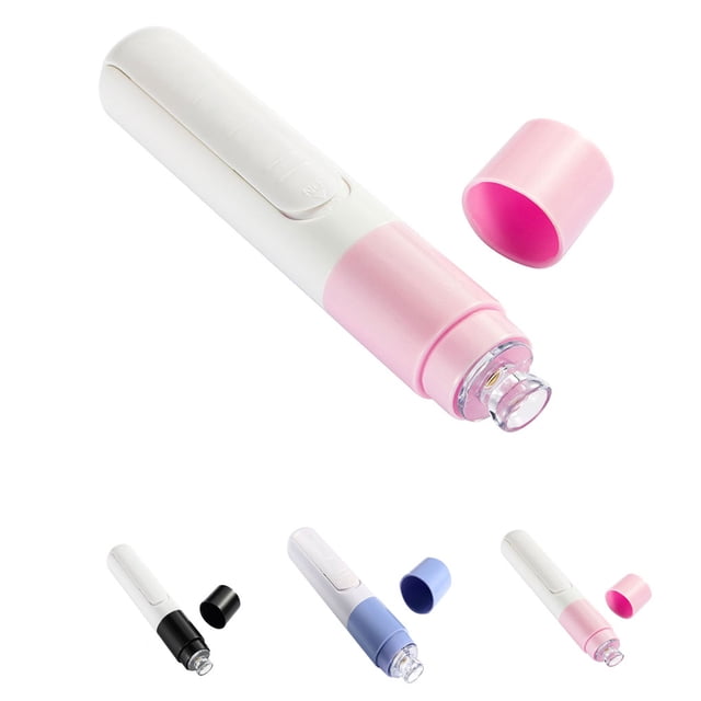 Seitruly Dispositivo de limpieza Facial de succión al vacío de espinillas eléctrico, limpiador de manchas de poros faciales, aspirador de Protección de la piel rosa