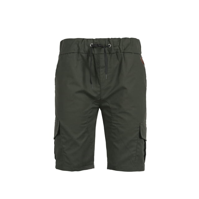 xiaxaixu Men's Short Gym Trousers, Daily Skinny Stretching Pure Color Shorts