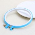 thumbnail image 4 of Trayknick Plastic Cross Stitch Machine Adjustable Embroidery Hoop Ring Sewing 13-27.5cm, 4 of 12
