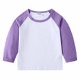 thumbnail image 5 of Coerni Children's Boys Girls Sweatshirt T Shirt Crewneck Long Sleeve Outfit Pullover Toddler Oversized Clothes Cotton Shirt Set, 5 of 9