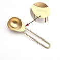 thumbnail image 3 of unbranded 5Pcs Golden Stainless Steel Measuring Spoons Set Sturdy and Accurate for Baking, 3 of 8