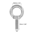 thumbnail image 2 of Unique Bargains M8 x 25mm Lifting Shoulder Eye Bolt 304 Stainless Steel Lifting Ring Threaded Eyebolt with Nuts and Washers 5Pcs, 2 of 5