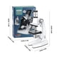 thumbnail image 4 of Kit de microscopio de alta potencia 1200X para niños | Aumentos de 100X, 600X y 1200X | Luz LED y 7 filtros de color | Juguete de experimentos científicos para niños de 8 a 12 años | Set de biologí, 4 of 5