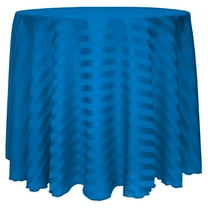 Ultimate Textile Satin-Stripe 108-Inch Round Tablecloth