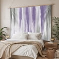 thumbnail image 3 of Purple Gray Large Tapestry for Bedroom Wall Hanging Tapestry,Vintage Country Abstract Gradient Aesthetic Ceiling Backdrop Tapestries Poster Blanket Wall Decor for Teens Room Living Room 85" x 90", 3 of 8