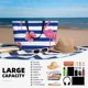 thumbnail image 5 of Easygdp Flamingo Bolsa de Viaje de Playa de Gran Capacidad, Bolsa Tote Perfecta para la Playa, Escapadas de Fin de Semana y Viajes, 5 of 7