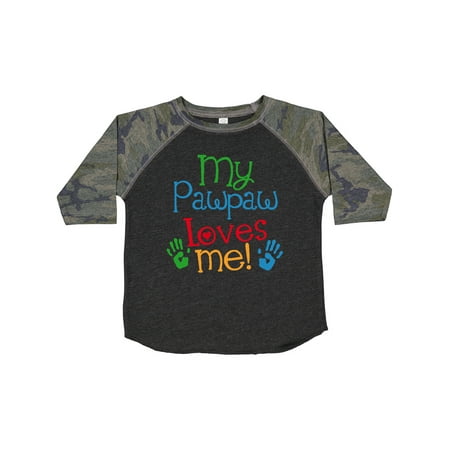 

Inktastic My Pawpaw Loves Me Boys or Girls Toddler T-Shirt